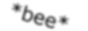 bee：みくろサン